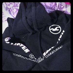 Hollister cropped hoodie